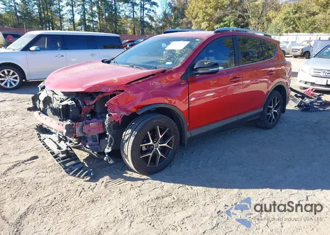 2016 Toyota Rav4 Se из США, поврежденный, VIN JTMNFREV1GJ079339